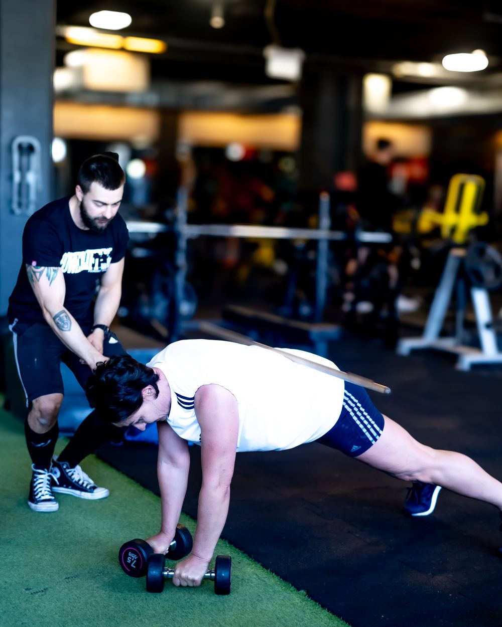 Trening pod okiem trenera w Strength World Gym